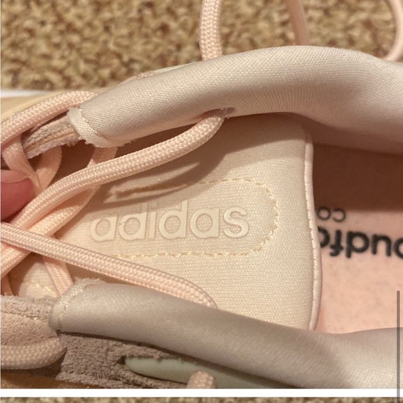 NWOT Adidas pink peach sneakers - Picture 3 of 9